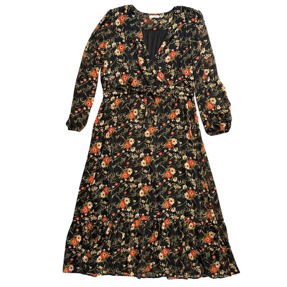 Nine Britton Ginger Maxi Dress Women's XL - Picture 1 of 7